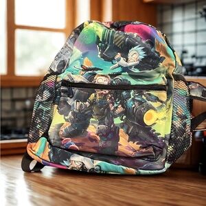 Colorful Graphic Men's Backpack